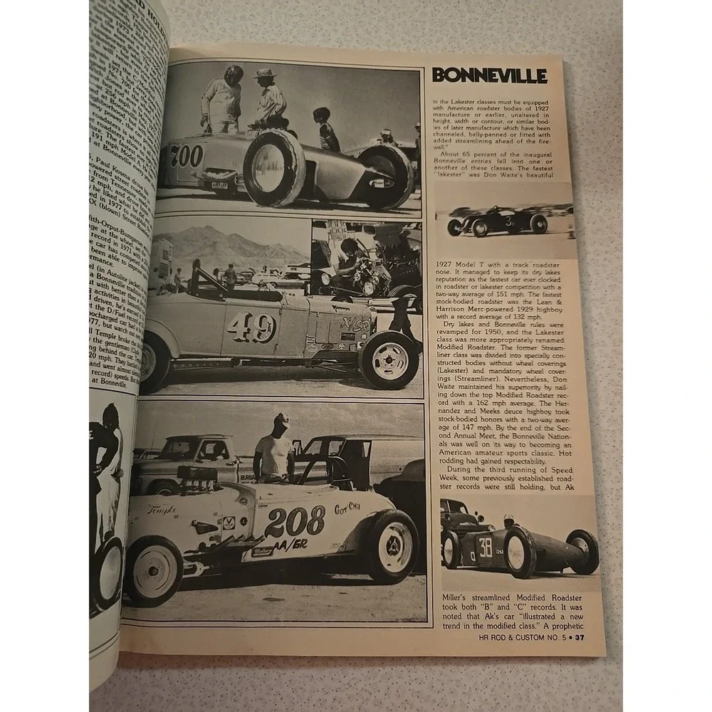 Hot Rod ROD &‎ CUSTOM Magazine NO.5 1978